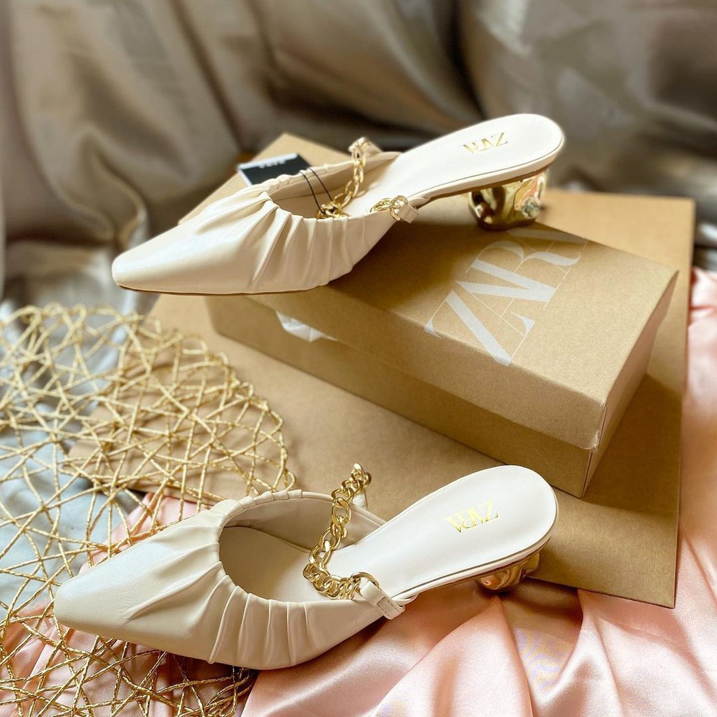 SEPATU HAK TINGGI ZARA ORI / HIGH HEELS ZARA / SEPATU BRANDED / SEPATU IMPORT