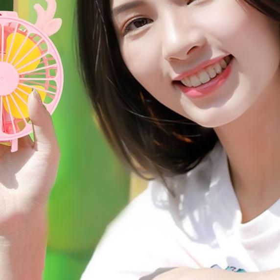 ✮ JIEKAI Kipas Angin Genggam Mini Portable Recharge USB Fan / Kipas angin / mini fan import ➩