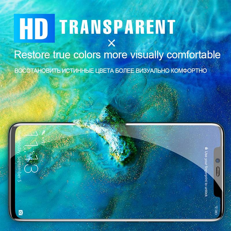 2Pcs 100D Hydrogel Protective Film For Huawei P30 P40 P20 Pro Mate20 Pro Screen Protector Film For Honor 30 20 Pro 9X 8X 10 Film