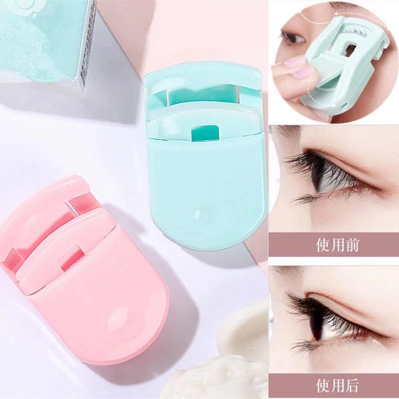 Eyelash curler/Candy color/Macaron color mini portable eyelash curler/Japan and South Korea eyelash curler/Penjepit bulu mata / penjepit bulu mata portabel mini / penjepit bulu mata / alat kecantikan bulu mata / bantuan bulu mata