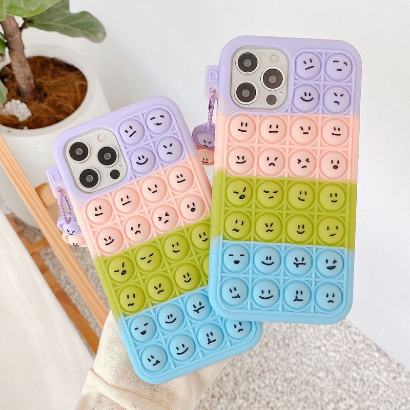 Case Bubble Pop It All Vivo Y20 Y20s Y20i Y12s Y12 Y12i Y17 Y15 Y11 Y51  Y50 Y31 Y30 Y30i Y19