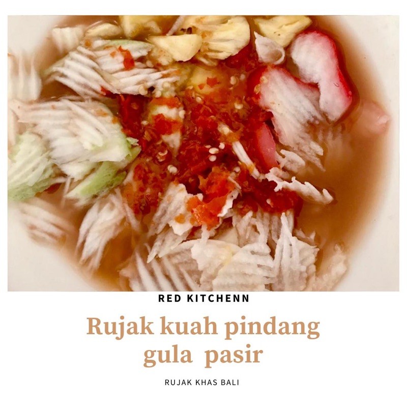 

RUJAK KUAH PINDANG GULA PASIR ( MANIS )