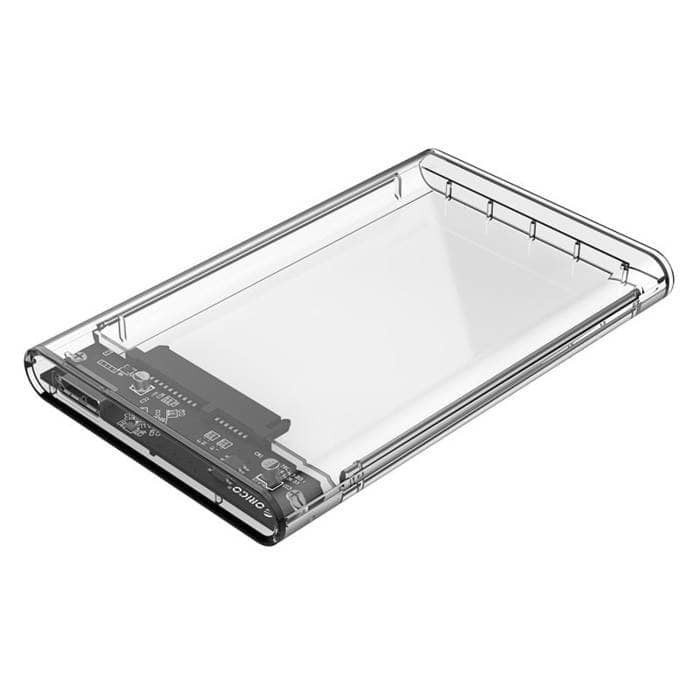 Casing Hardisk External Enclosure 2.5inch SATA USB 3.0 - Transparent