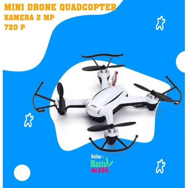 Mini Drone WiFi Dengan Kamera HD jarak Remote 200 Meter