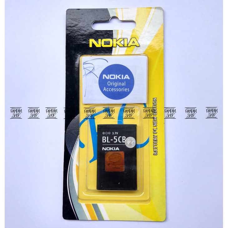 BARU  Baterai Nokia C2-01 BL5CB Original OEM | Battery BL-5CB C2 01 C201