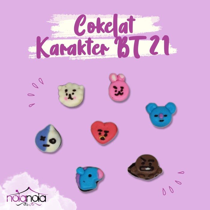 

Coklat Karakter BT21 / Coklat BTS