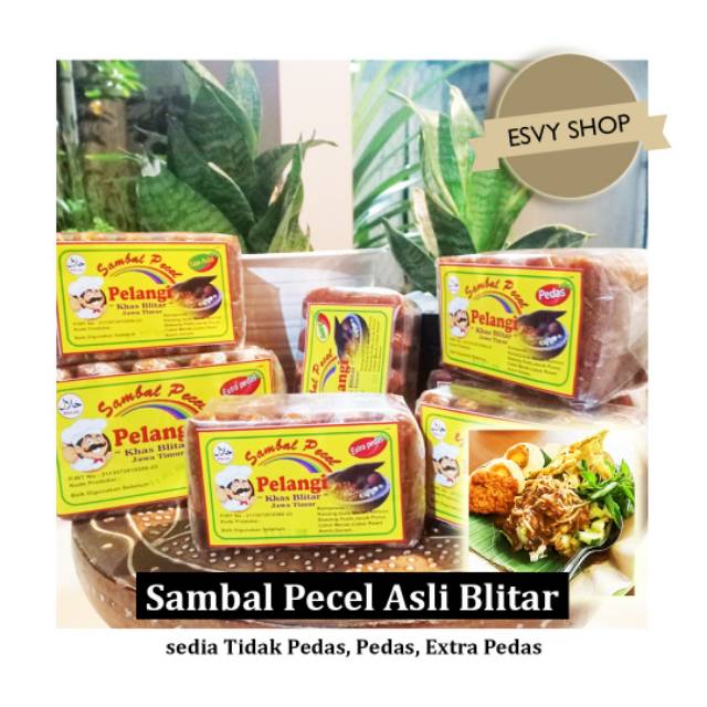 

SAMBAL PECEL - ASLI KHAS BLITAR ! 350 GR / 700 GR