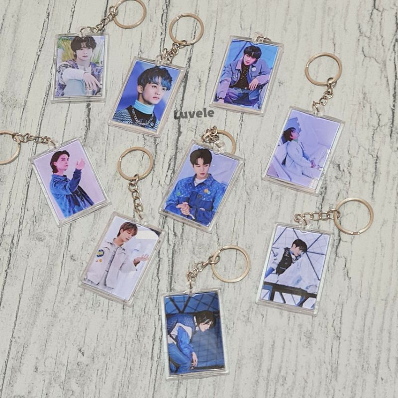 NCT 127 Amoeba Culture Acrylic Clear Keychain Gantungan Kunci Akrilik (BACA DESKRIPSI)