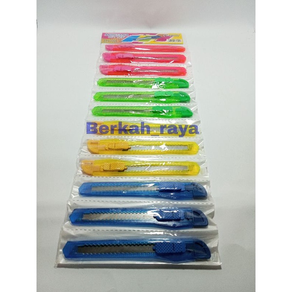 

Pisau cutter kecil Renceng / 12 pcs