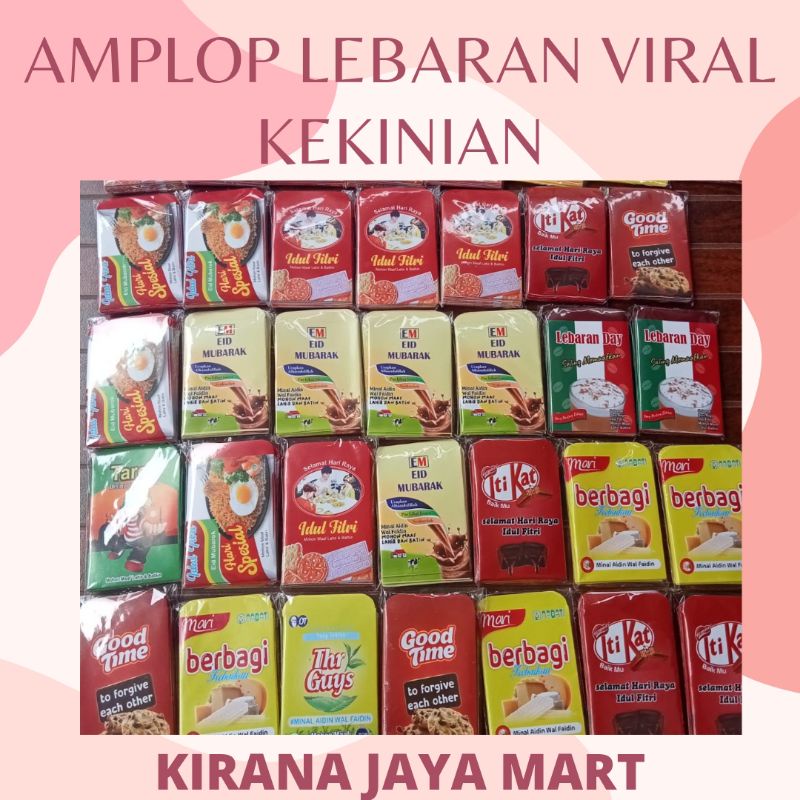 

AMPLOP LEBARAN VIRAL KEKINIAN MURAH