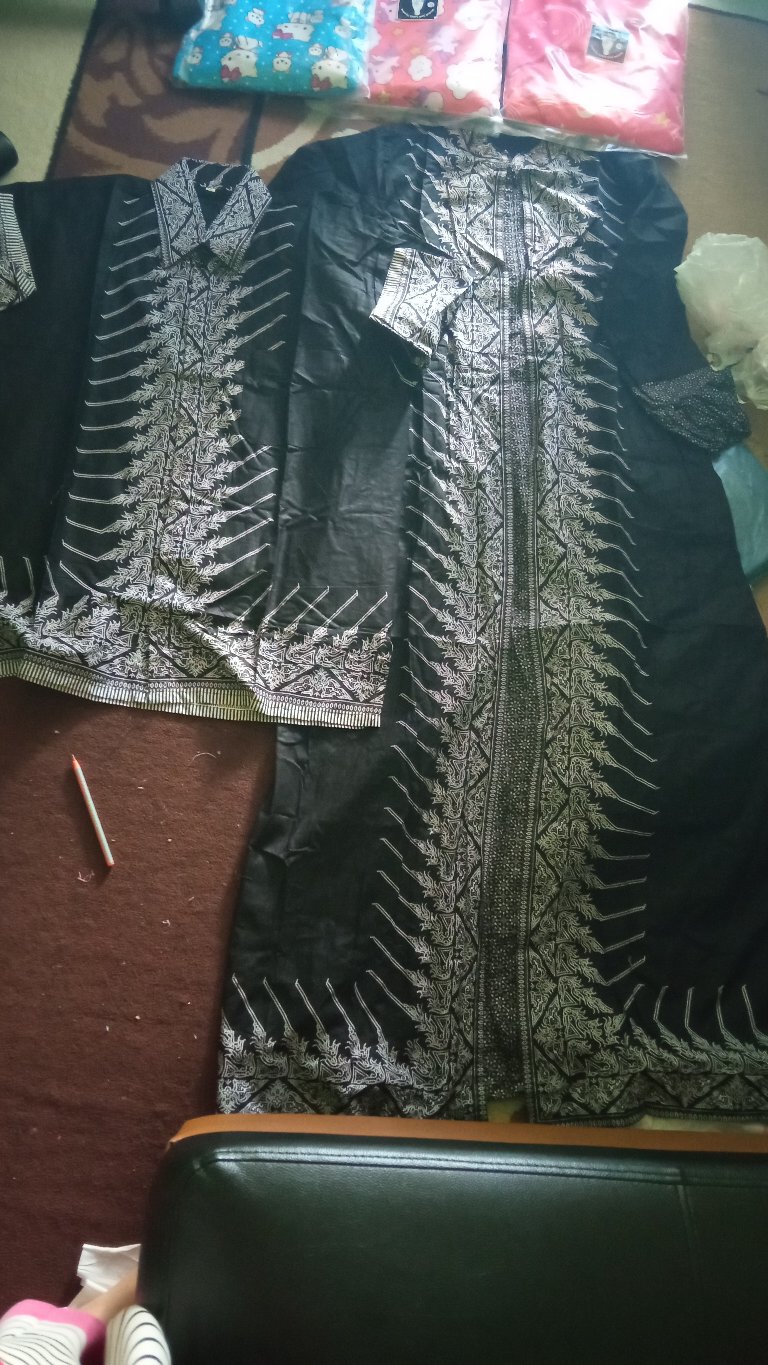 Cople Gamis Jazzy Modang Batik Pekalongan Murah Keluarga Family