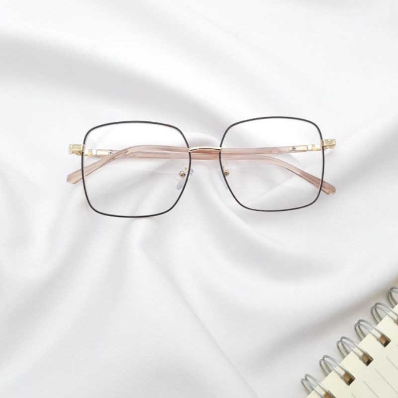 frame kacamata wanita bahan stainless