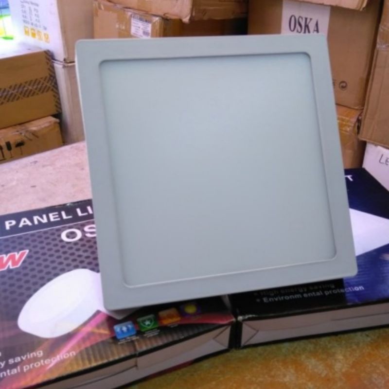 Lampu Panel Downlight Outbow 18w 18 watt Kotak