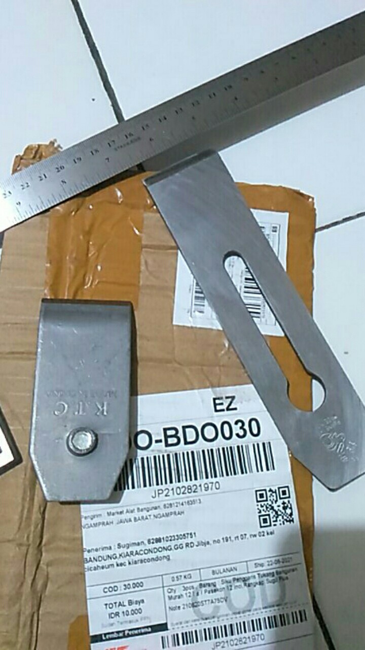 Mata Pisau Serut Sugu Kayu Manual  / Ketam Sugu