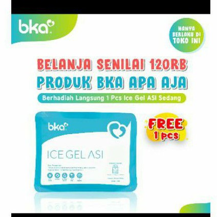 Paket 2 kotak BKA Botol Asi 8×100ml FREE Ice Gel