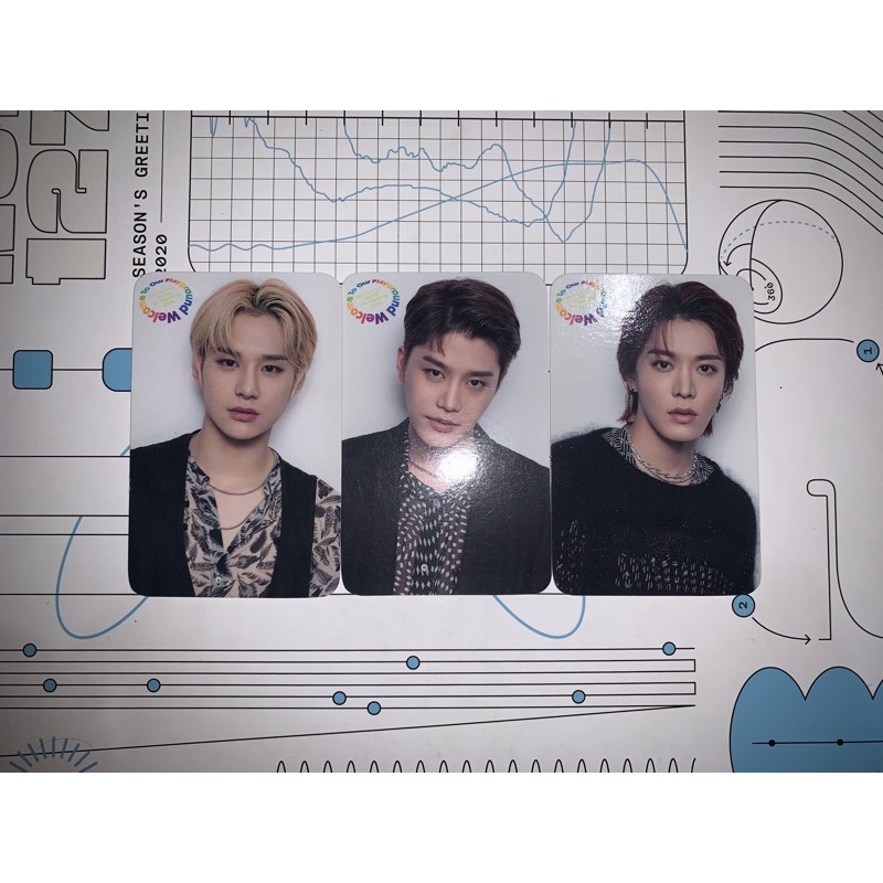 SHARING PC / PHOTOCARD JAPAN NCT WTMP JUNGWOO TAEIL YUTA