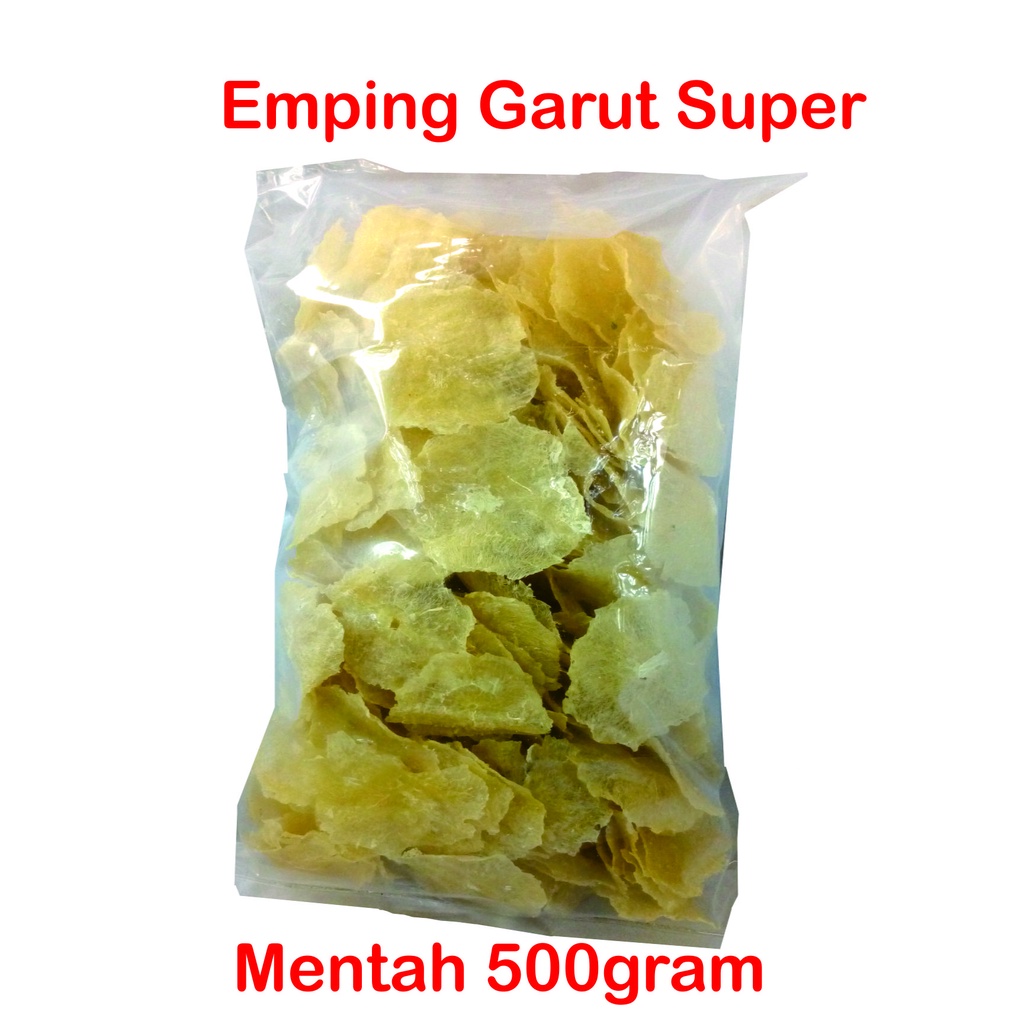 

Emping Garut Super (Mentah) 500gram - Zakrezz