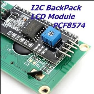 LCD 1602 plus I2C module Green Backlight 16x2 Display II2