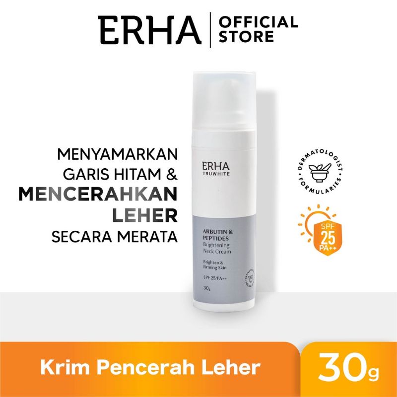 ERHA TRUWHITE ARBUTIN&amp;PEPTIDES Brightening Neck cream 30g