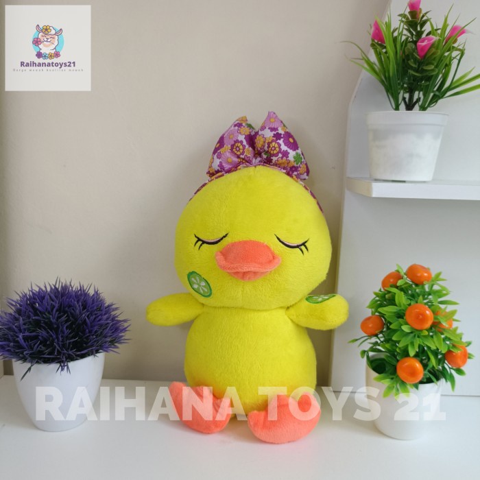 Boneka bebek bando pita, headshet buah lucu murah