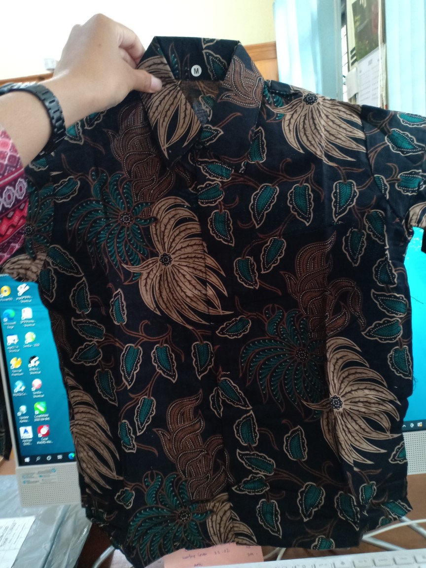 Baju Batik Anak Laki-laki Lengan Panjang Bisa Buat Sekolah Hari Batik