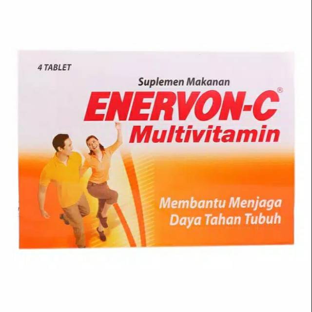 Enervon C Botol 30 tablet | Enervon-C Active // Multivitamin imun Tubuh