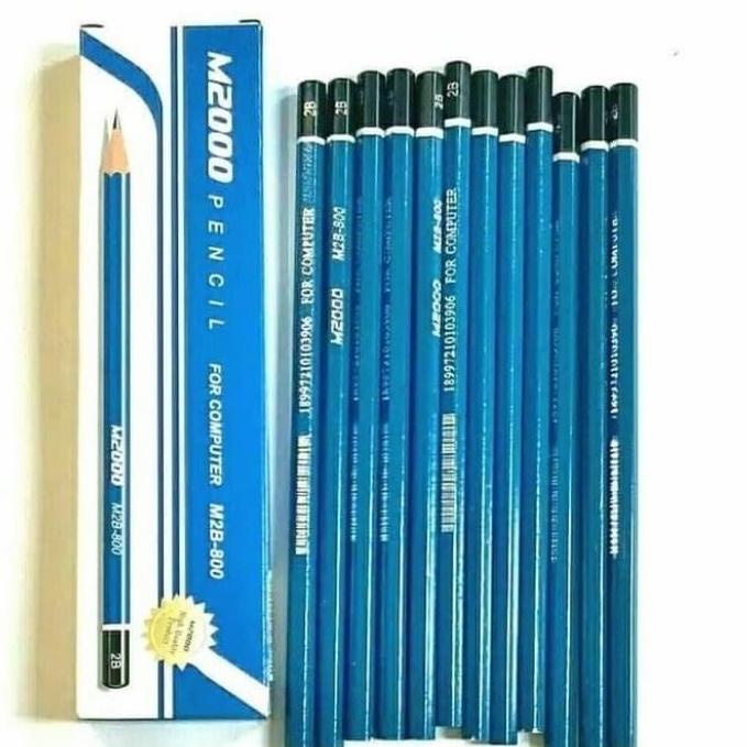 

New!! Pensil Kayu Pensil 2B Alat Tulis Sekolah Anak Kantor