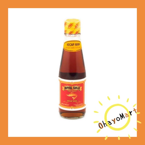 Royal Gold Fish sauce Botol Kecil 200ml / Kecap Ikan Thailand 200ml