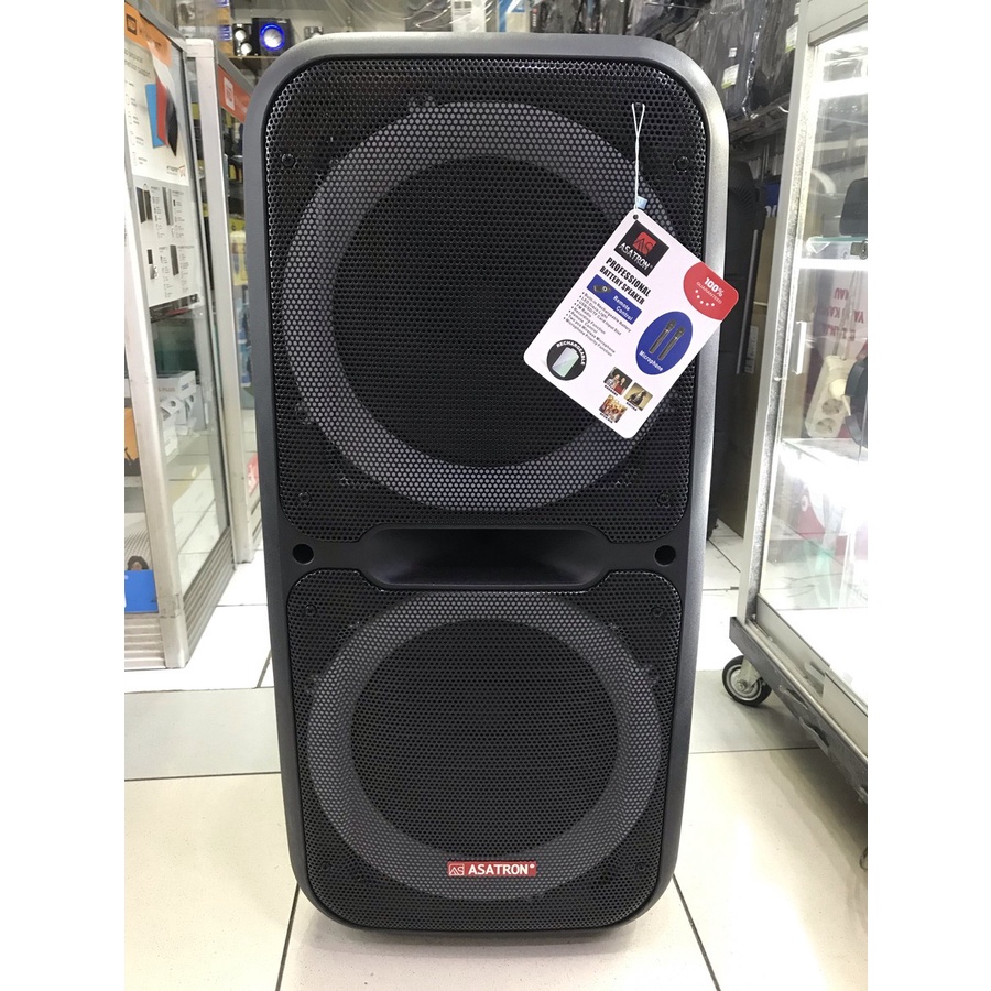 ASATRON Speaker Meeting Bluetooth Double 12&quot; TYPHOON - Garansi Resmi 1 Tahun