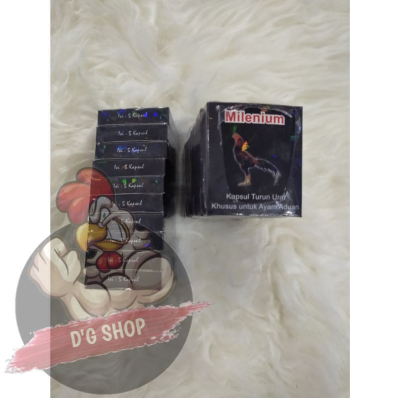 TURUN URAT MILLENIUM 1 Pack Isi 10 Kotak Kecil Obat Ayam Jago Aduan Bangkok Thailand