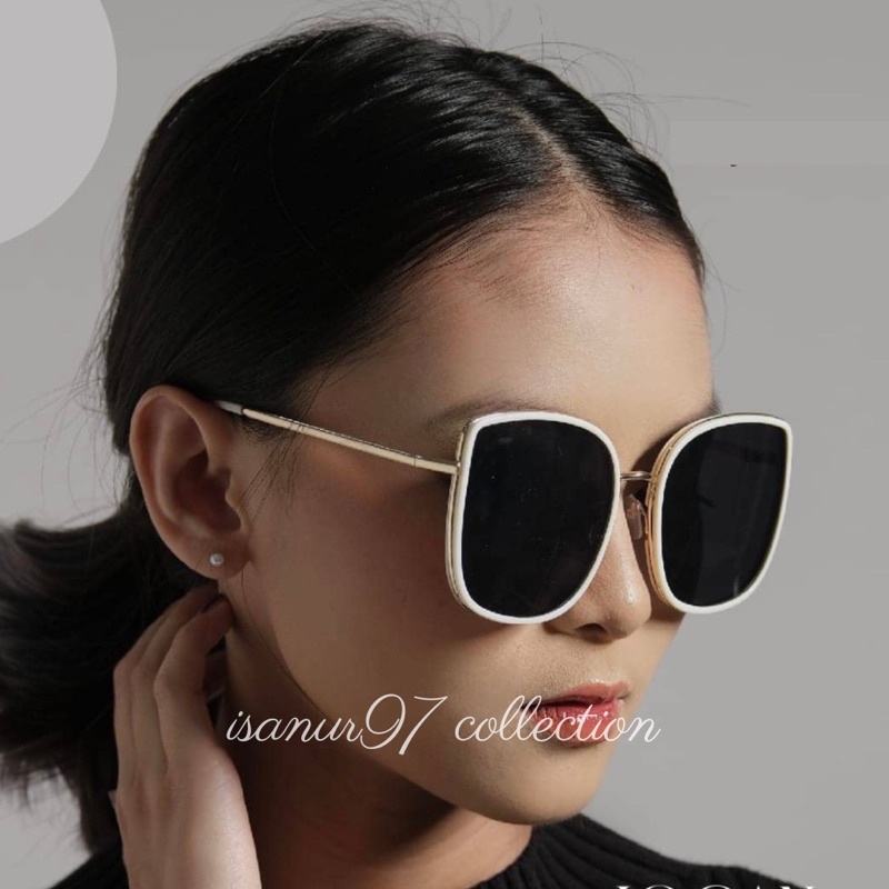 Sunglasses Square Oversized Kacamata Hitam Korea Wanita Kaca Mata Fashion Oversized Sunglasses