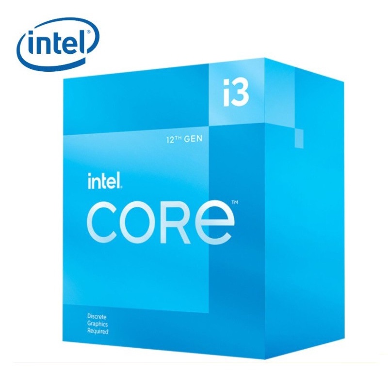 Intel Core i3 12100F 4 Core 8 Threads Alder Lake - LGA1700 Garansi Resmi