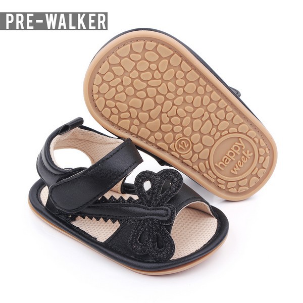 Sepatu Sandal Anak Bayi Perempuan Sol Karet - Prewalker Baby Girl Shoes S1164