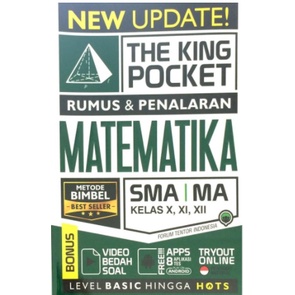 SMA The King Pocket Biologi Fisika Kimia Matematika Genius-POCKET MTK