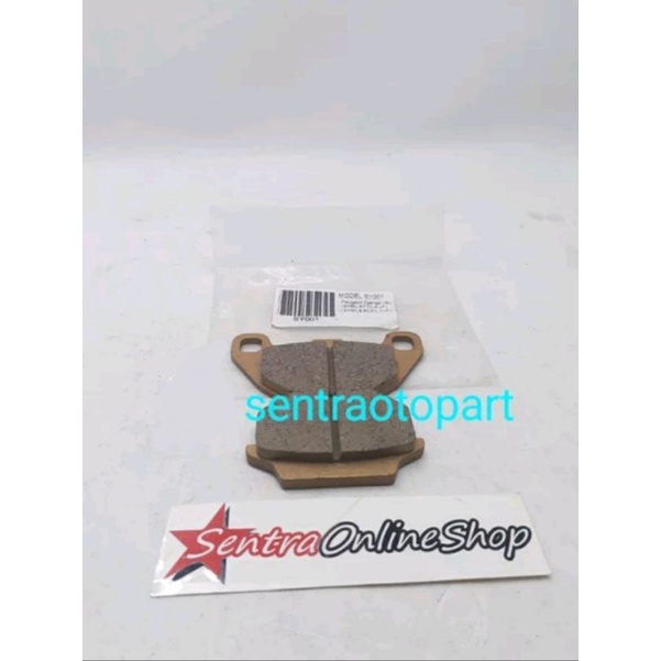 diskpad kampas cakram rem belakang SYM atilla excel II elig SY001