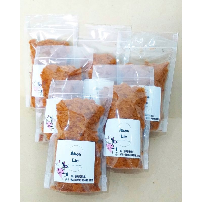 

Abon Sapi Asli Abonlie 100gr