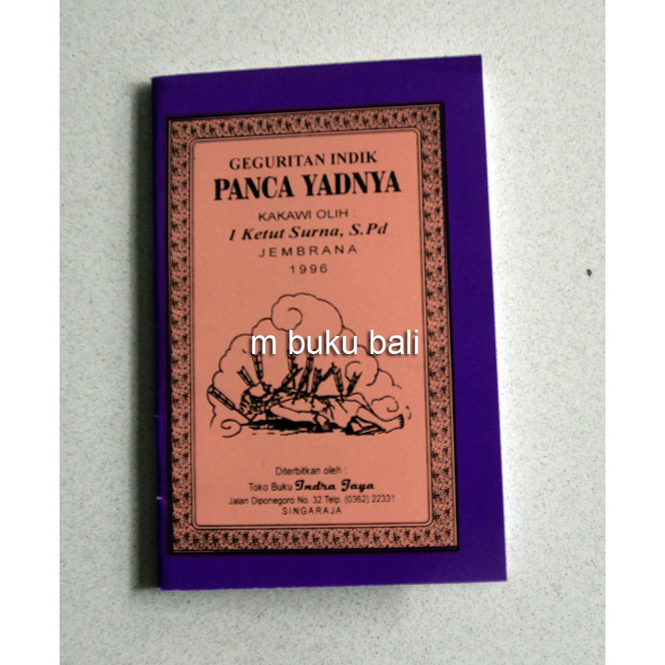 Geguritan Indik Panca Yadnya gaguritan buku