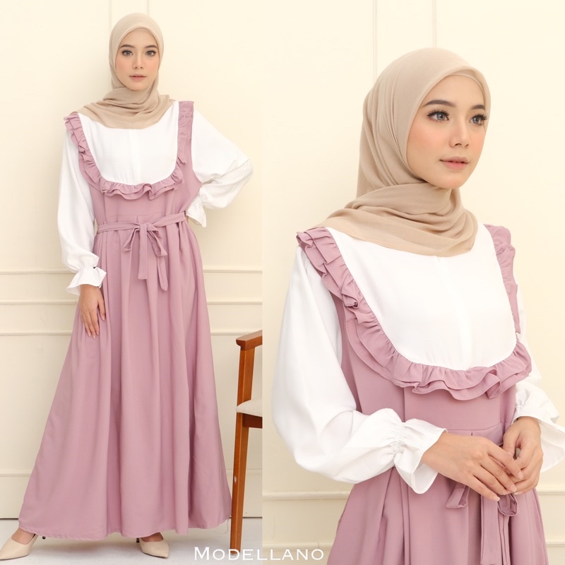 GAMIS LINDA JUMBO SYAKILA BABYDOLL SHAKILA LEBARAN JUMBO