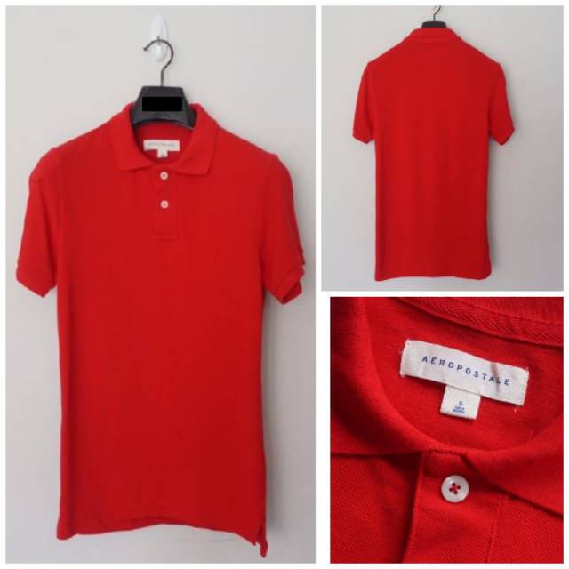 Polo shirt aeropostale red