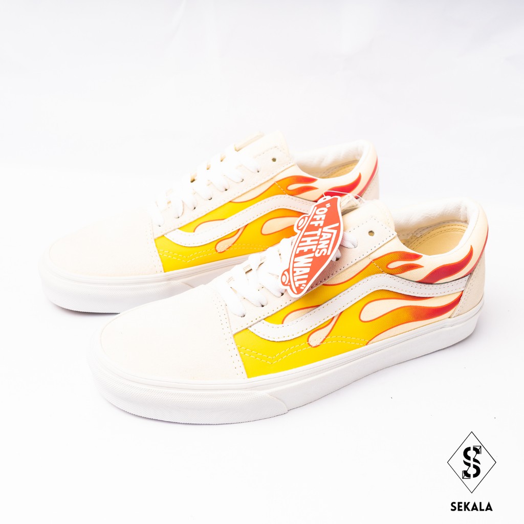Vans Old Skool Flame White