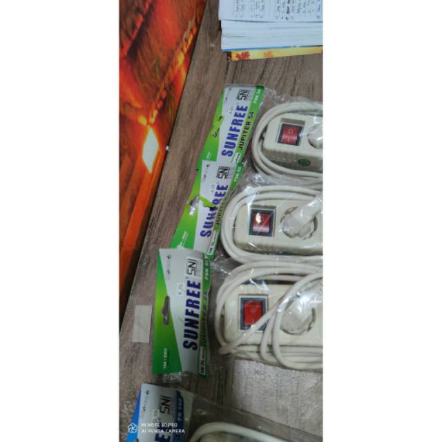 SUNFREE JUPITER COLOKAN SAMBUNG BERBAGAI VARIAN LUBANG DAN PANJANG KABEL / KABEL COLOKAN / SAKLAR