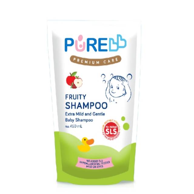 *FRAULEINCO* Pure BB [Refill] Wash | Pure BB Shampoo - 450mL / Sampo sabun kemasan isi ulang