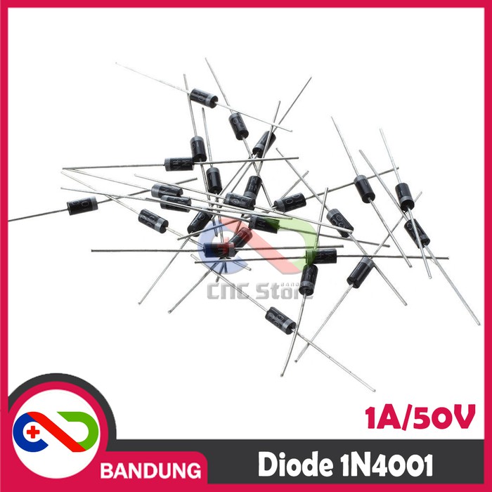 10PCS 1N4001 1A 50V RECTIFIER DIODE DIODA