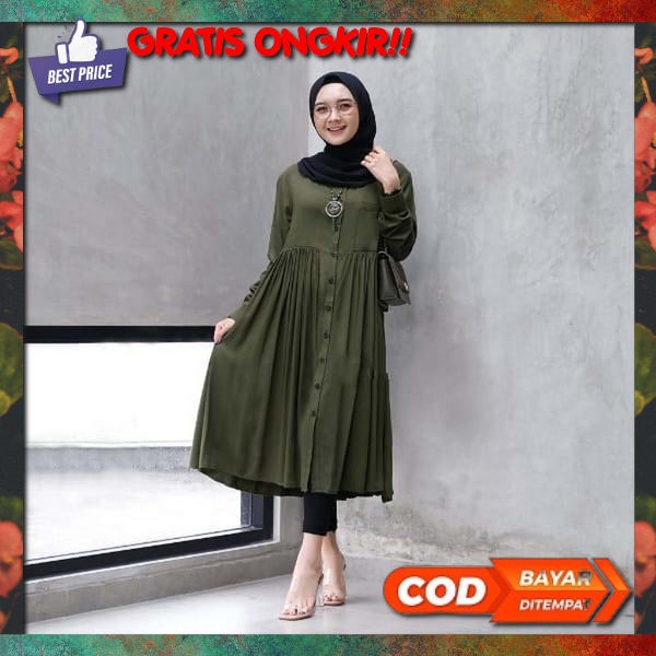 Atasan Cwek Kondangan Berkwalitas Tunik Wanita Kekinian Atasan Cewek Baru Murah Baju Tunic Dewasa Pr