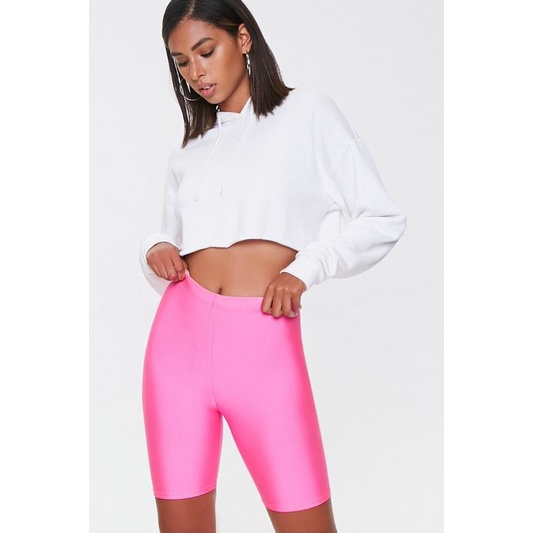 GOLD sz S PINK sz M • FOREVER 21 BIKER SHORT