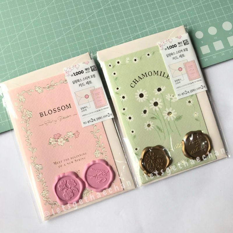 Jual Daiso Korea Ready Stock Envelope Envelopes Spring Edition Cherry