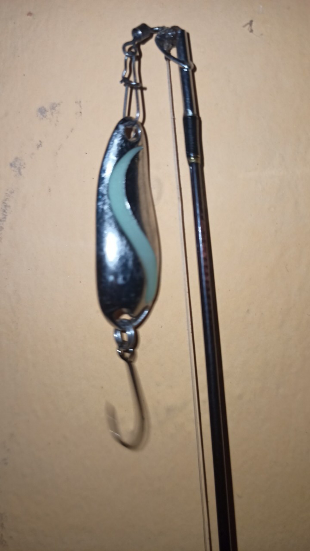 ( Cod ) Umpan Pancing | Salando Jispoon 5gr Glow In The Dark