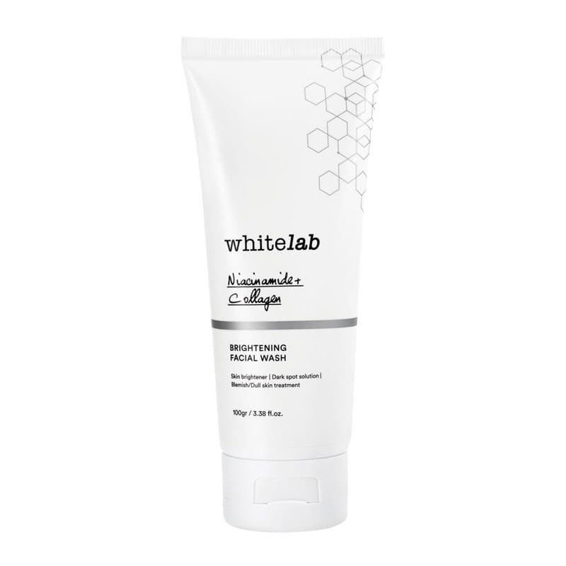 whitelab facial wash brightening 100g