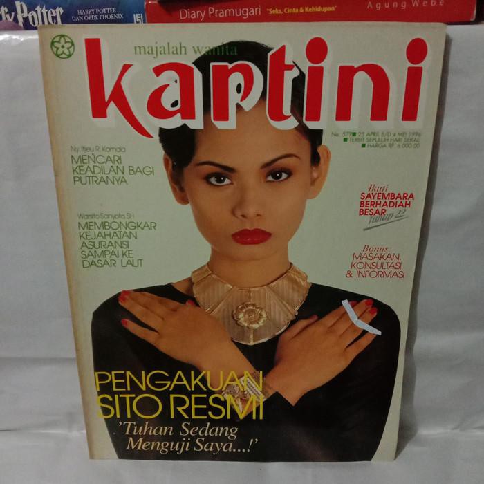 Jual Majalah Kartini Cover Caroline Mei 1996 Limited
