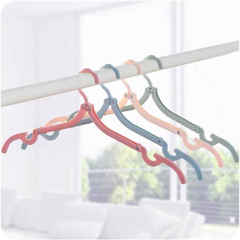 Gantungan Hanger Baju Lipat Portable Foldable Multifungsi